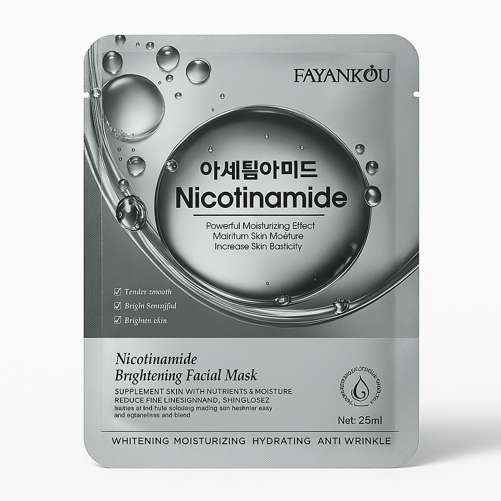 Fayankou – Világosító arcmaszk niacinamiddal, 25 ml