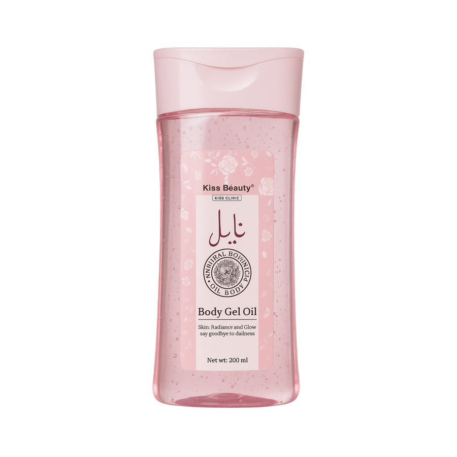 Kiss Beauty testápoló gél olajos tusfürdő 200 ml
