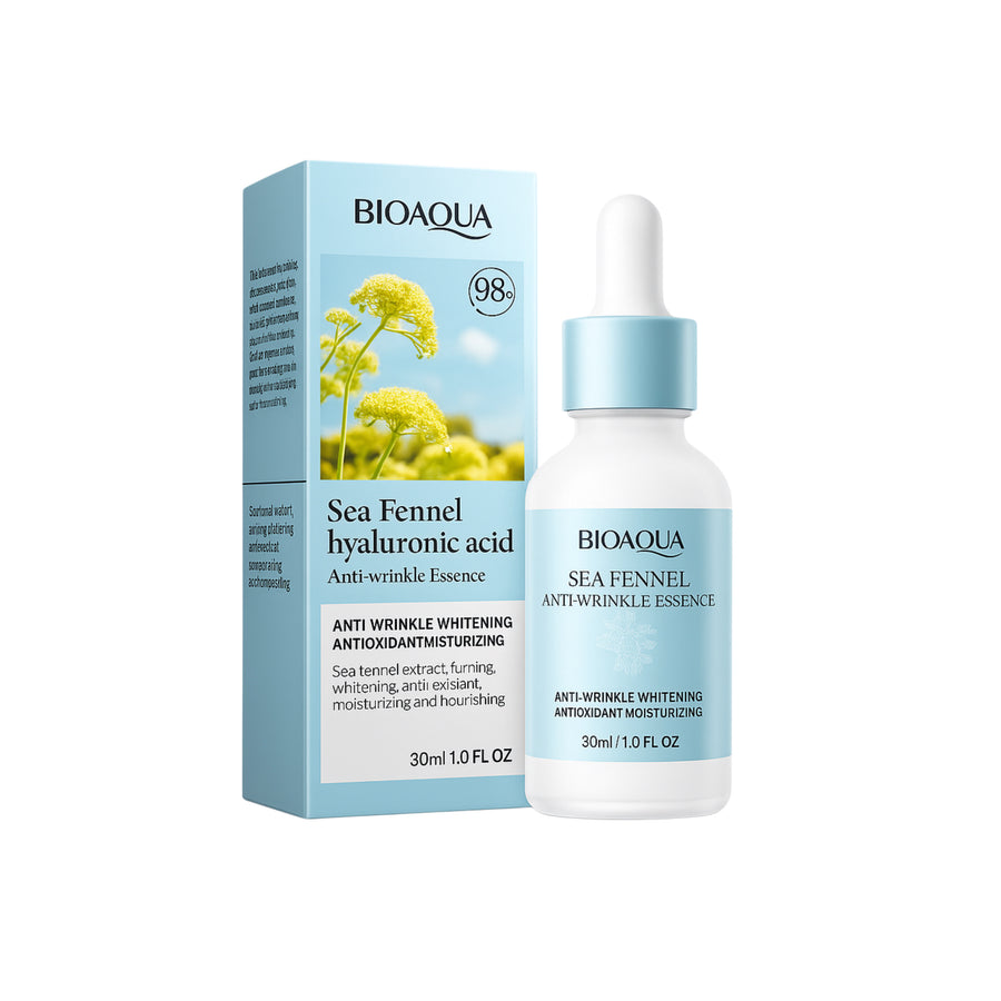 Bioaqua arcszérum hialuronsavval és tengeri édesköménnyel 30 ml