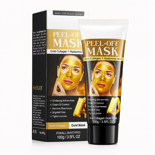Sadoer Gold – Mască aurie cu colagen și acid hialuronic 120 g