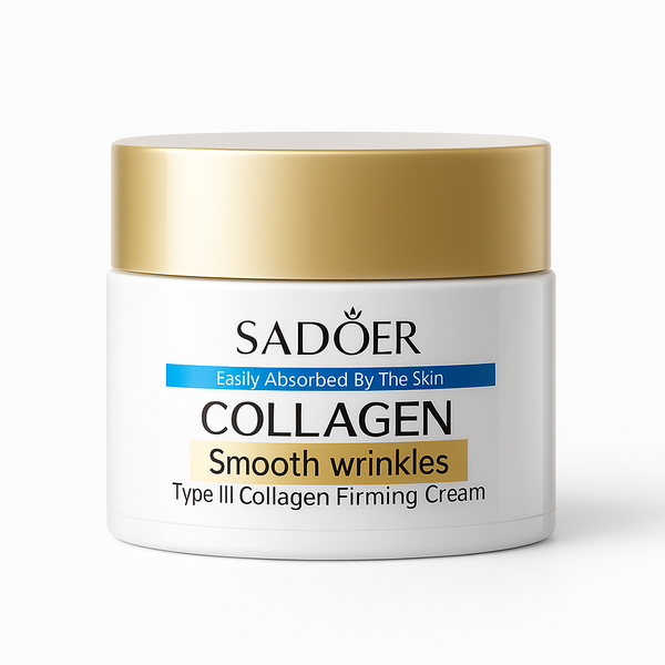 SADOER Kollagén Krém III. Típus – Ránctalanító és Feszesítő 60g