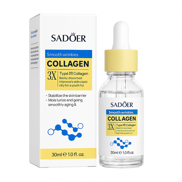 Sadoer Ser cu colagen pentru față și gât 100 ml