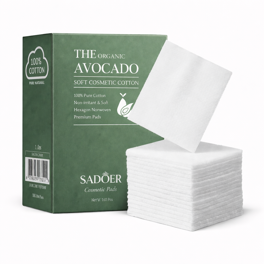 Dischetele demachiante SADOER Organic Avocado 100buc SD11251