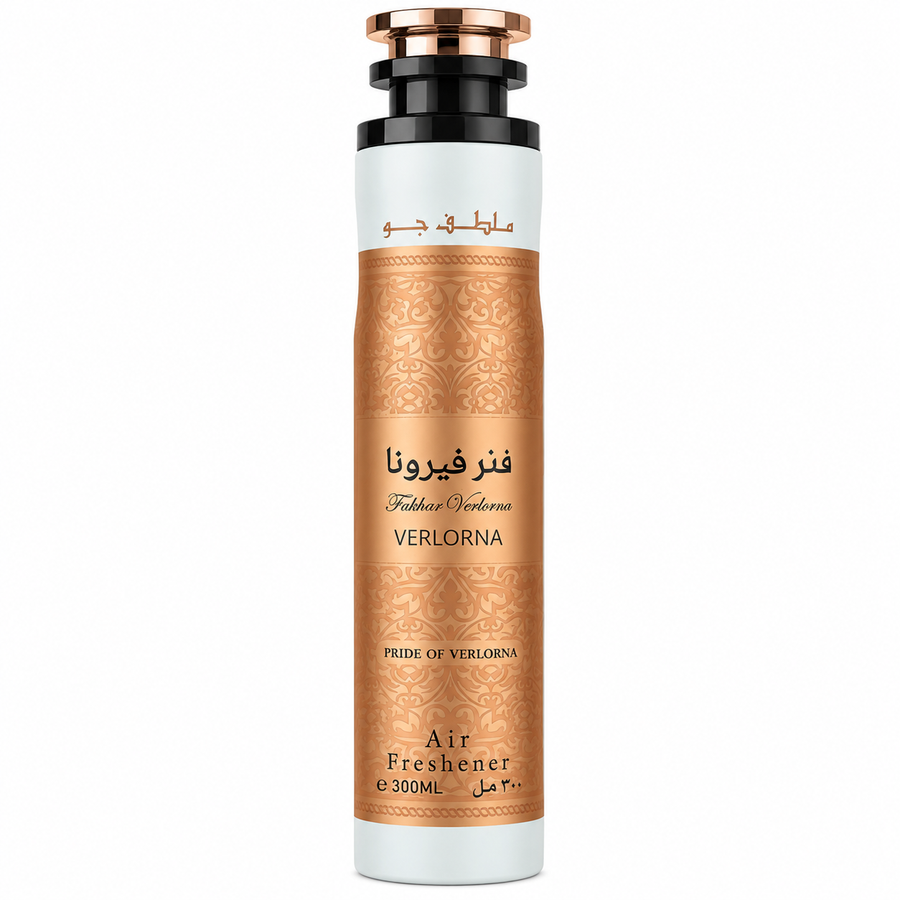 VERLORNA FAKHAR – Odorizant de cameră arabesc 300 ml, parfum oriental elegant stil Lattafa, Cod 210-9