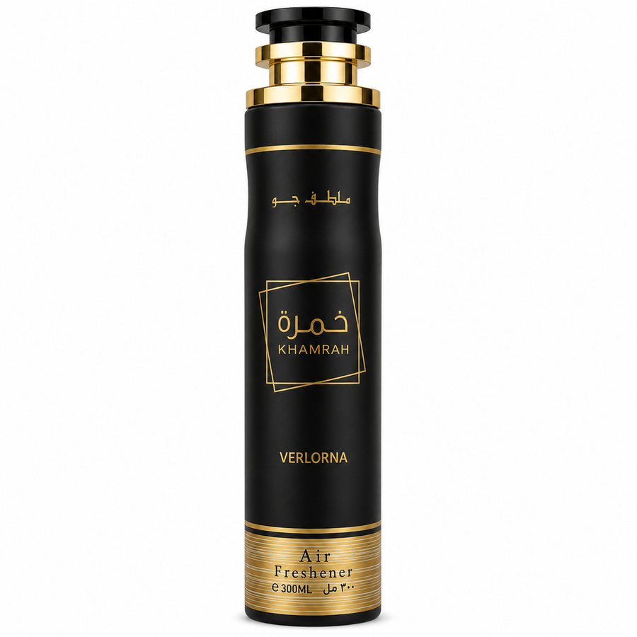 VERLORNA KHAMRAH – Odorizant de cameră arabesc 300 ml, parfum oriental intens stil Lattafa, Cod 210-3