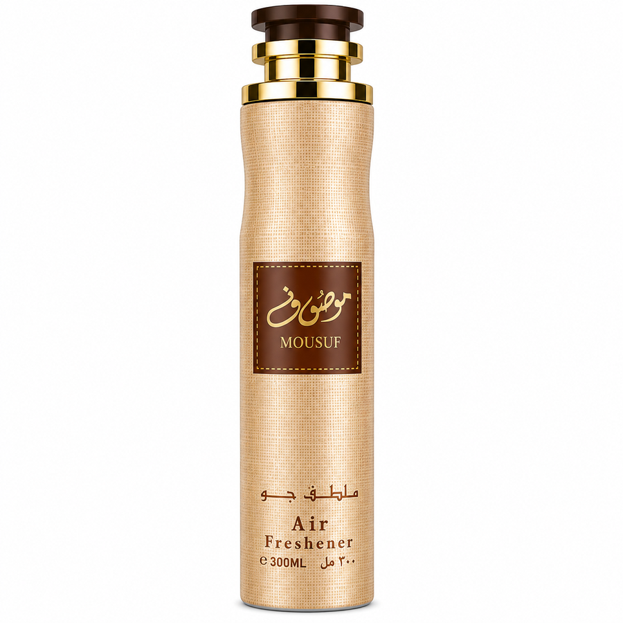 MOUSUF – Odorizant de cameră arabesc 300 ml, parfum oriental intens stil Lattafa, Cod 210-14