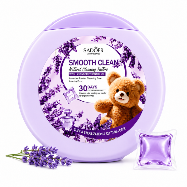 SADOER	CAPSULE PENTRU RUFE SADOER CU PARFUM DE LAVANDĂ 36 BUC SD78173