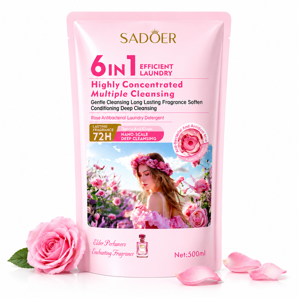SADOER	DETERGENT LICHID PENTRU RUFE SADOER 6 ÎN 1 REZERVĂ 500 ML	SD49216