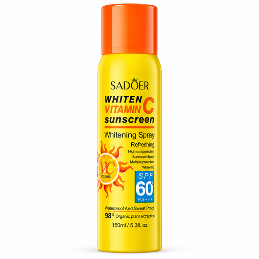 SADOER Whiten Vitamin C Sunscreen Spray SPF 60+ PA+++ 150ml
