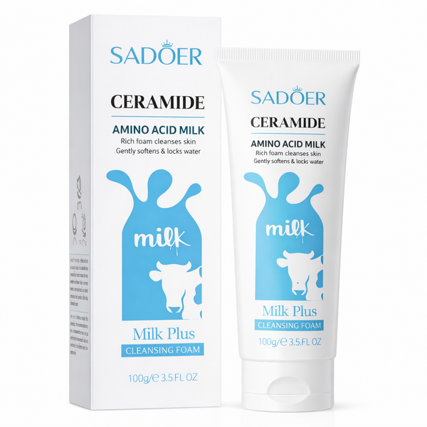 GEL DE CURĂȚARE FACIALĂ CU LAPTE SADOER SD88524 100g