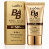 SADOER BB Cream Gold Snail SPF50+ PA++++ – 9 in 1 Multifunctional BB Cream, 40 g