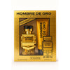 HOMBRE DE ORO V.V.LOVE men's eau de toilette and after shave set in gold packaging