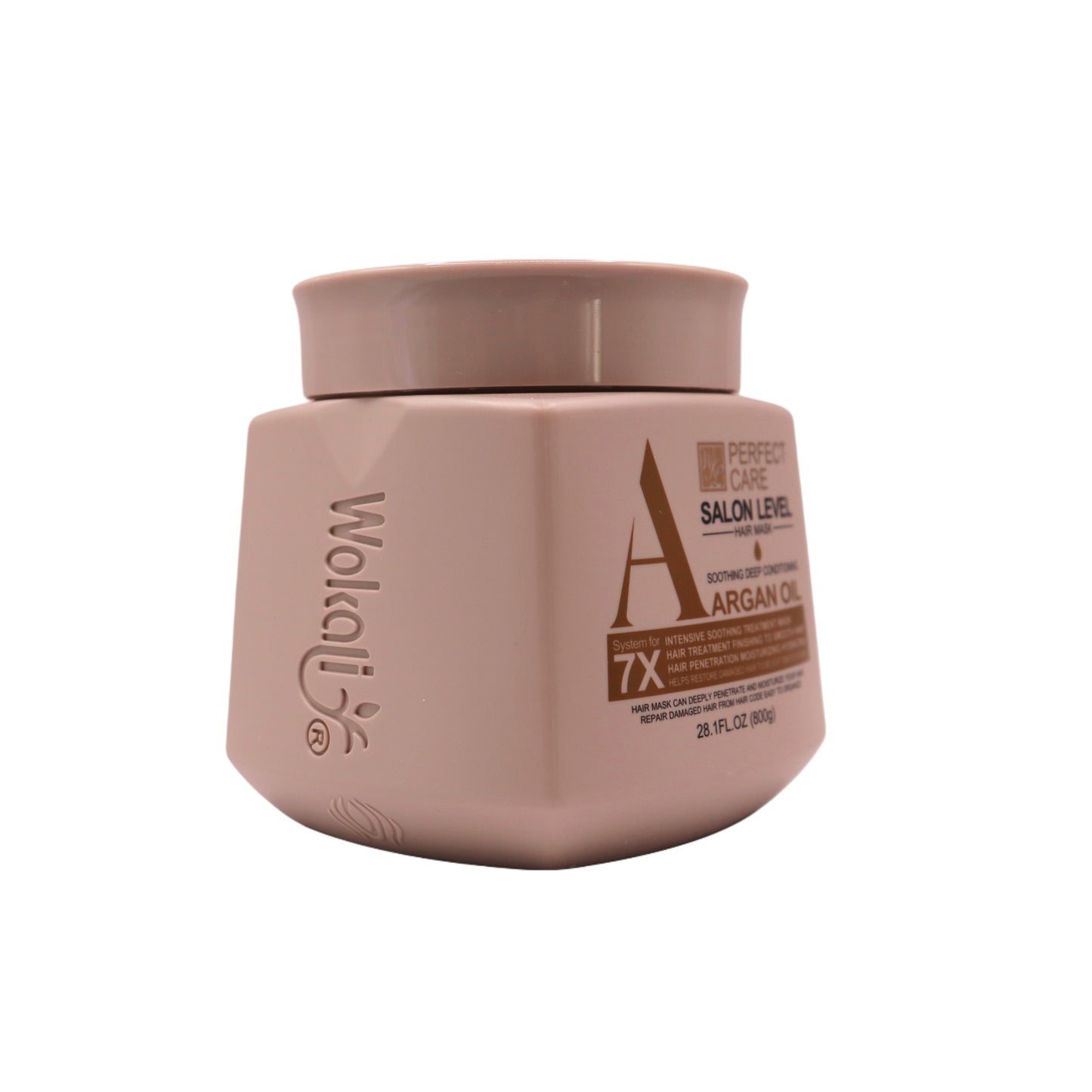 Mască de păr profesională Fruit of the Wokali cu ulei de argan 800g