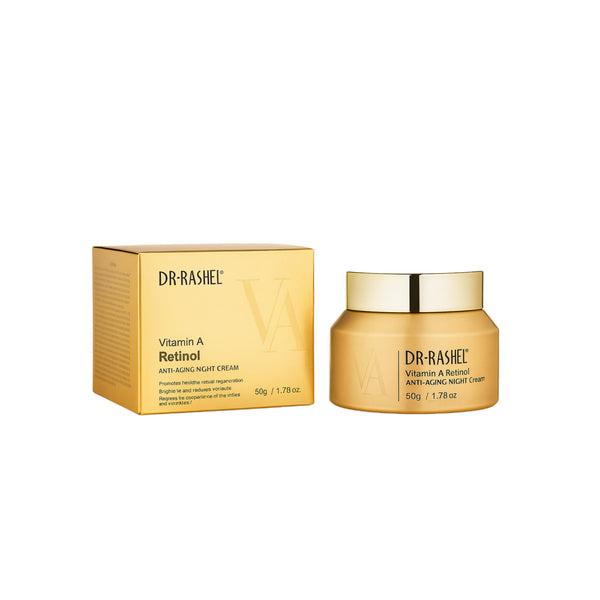 Dr. Rashel Cremă de noapte antirid cu vitamina A 50 g DRL-1623