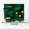 Dr Rashel Green Tea Balancing Care Series skincare set on display with branded packaging