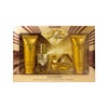 De Oro V.V. Love luxury cosmetic gift set with body lotion, shower gel, perfume and body mist in gold packaging