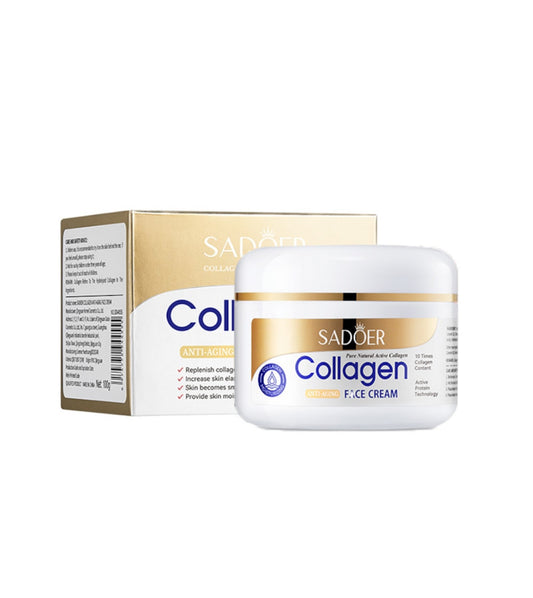 Crema hidratanta anti-riduri SADOER, Collagen Skin Care, 100g
