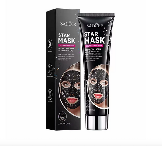 Sadoer Star Mask Mască facială cu cărbune activ 100g