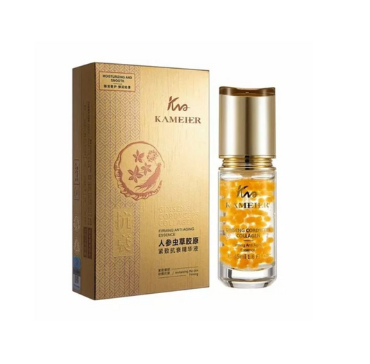 Kameier ránctalanító esszencia ginzenggel, kollagénnel és cordycepsszel 45 ml
