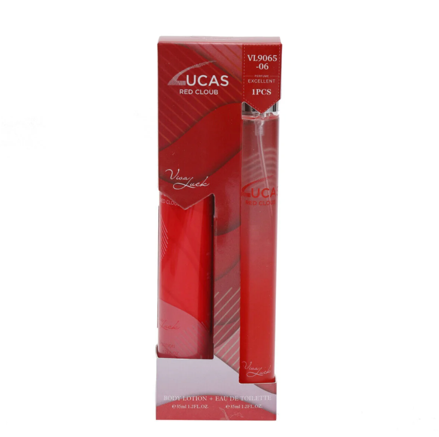 V.V LOVE Set V.V. Love (parfum stilou 35 ml + loțiune de corp 35 ml) Lucas Red Cloud VL9065-6