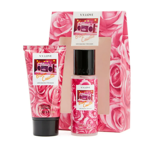 V.V LOVE Set V.V. Love (Spray de corp 85 ml + Loțiune de corp 75 ml) Casetă Bloom VL9059-10