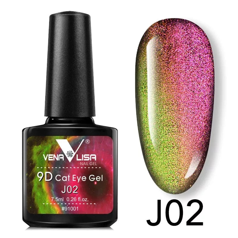 VENALESA CAT EYE / OJĂ SEMIPERMANENTĂ MAGNETICĂ 9D – J02