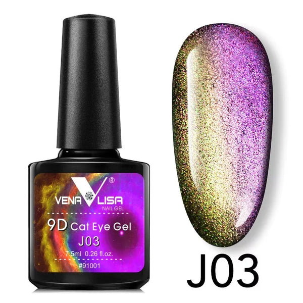 VENALESA CAT EYE / OJĂ SEMIPERMANENTĂ MAGNETICĂ 9D – J03