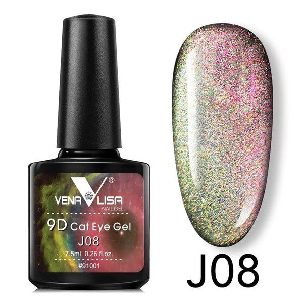 VENALESA CAT EYE / OJĂ SEMIPERMANENTĂ MAGNETICĂ 9D – J08